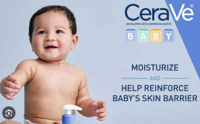 สบู่อาบน้ำและแชมพูเด็ก CeraVe Baby Wash Shampoo